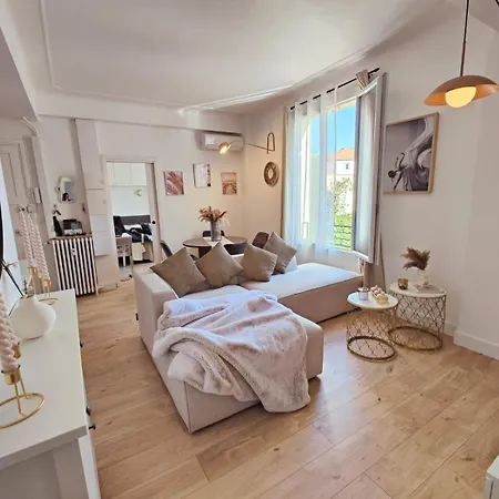 Appartement Asteria - Cosy, Moderne, Clim, 15mn Palais&plages